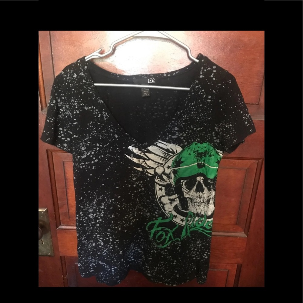 Fox racing tee shirt size medium new without tags